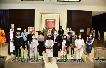 Dubai based “Funun Arts” Group showcased an art exhibition on the occasion of International Women’s Day 2021