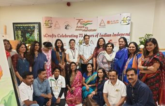 ARTSCRAFTS CELEBRATING AZADI KA AMRIT MAHOTSAV AS AN ART FESTIVAL AT THE EMBASSY OF INDIA, ABU DHABI – HISTORIC MOMENT
