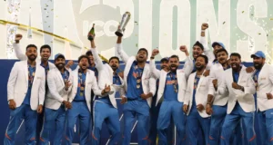 India win the Champions Trophy 2025